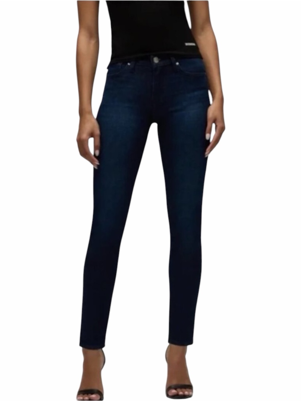 Hudson Los Angeles Barbara Super Skinny‎ High Rise Jeans Size 28 NWOT